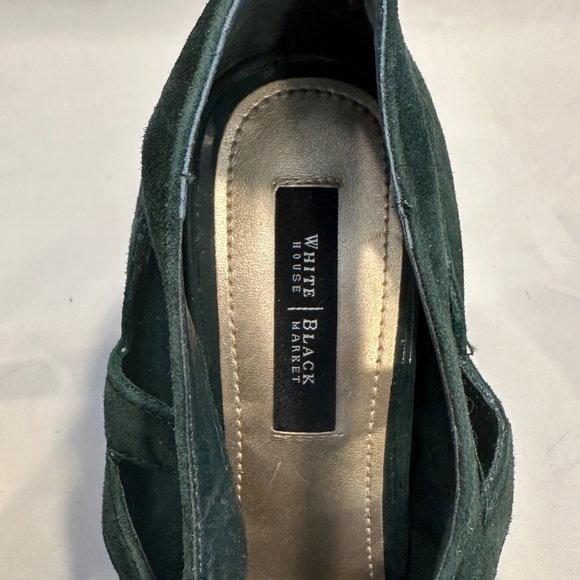 White House Black Market Suede Stilleto Shoes - Picture 5 of 5